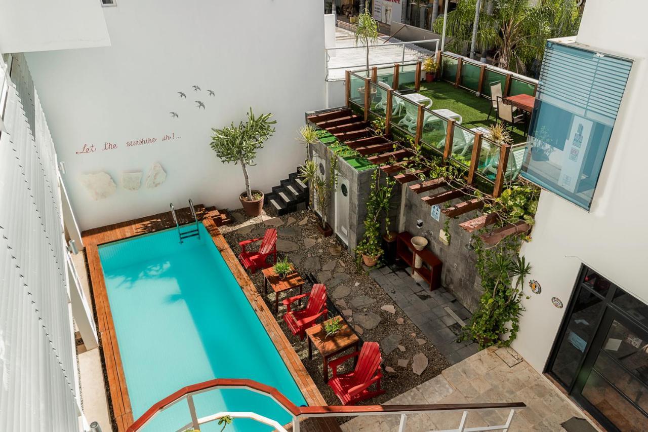 Casa Ticul Hotel Boutique - 5Th Ave (Adults Only) Playa del Carmen Bagian luar foto The pool at the hotel