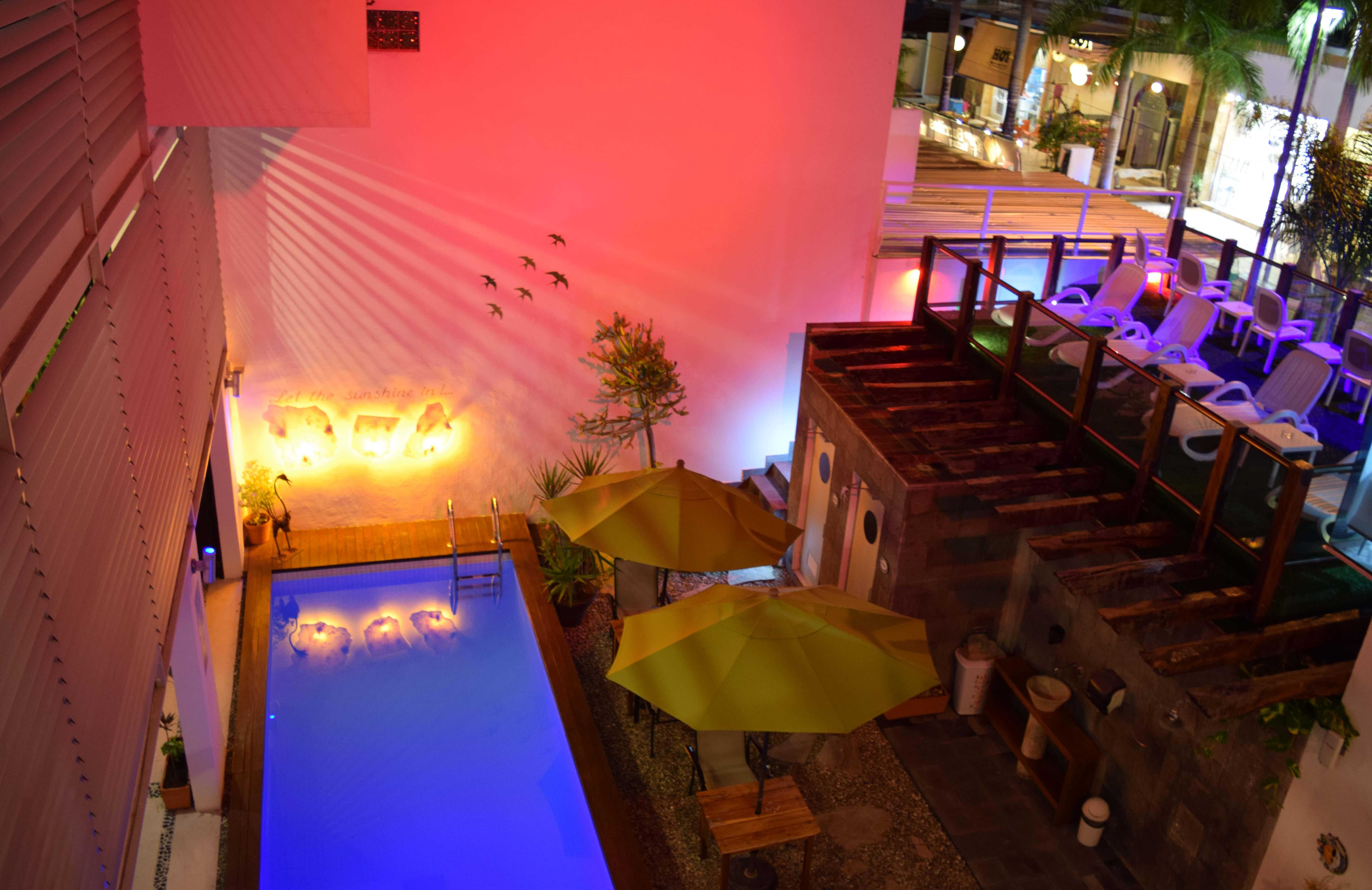 Casa Ticul Hotel Boutique - 5Th Ave (Adults Only) Playa del Carmen Bagian luar foto The pool at the hotel