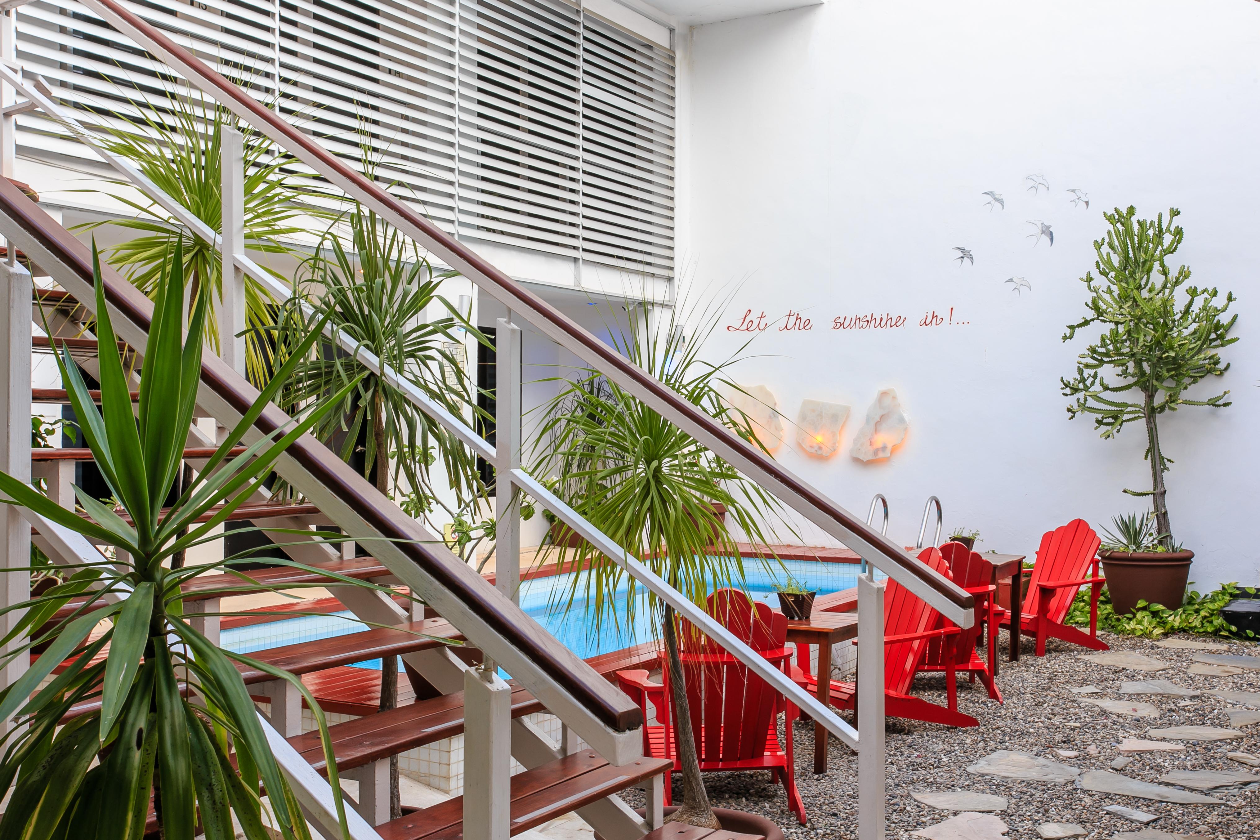 Casa Ticul Hotel Boutique - 5Th Ave (Adults Only) Playa del Carmen Bagian luar foto The pool at the hotel